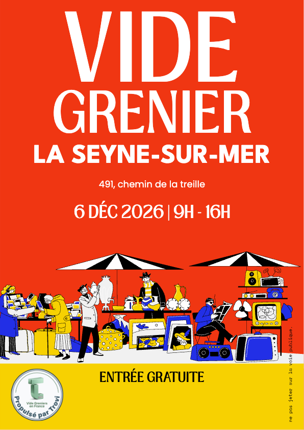 Vide grenier à La Seyne-sur-Mer