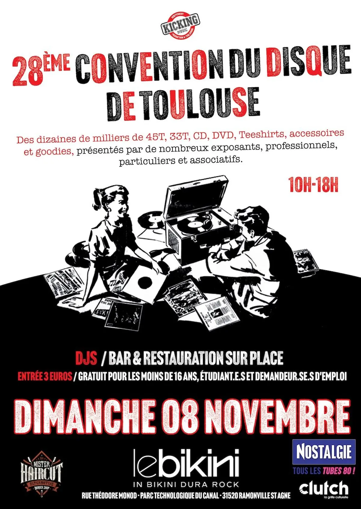 28° Convention du disque de Toulouse à Ramonville-Saint-Agne