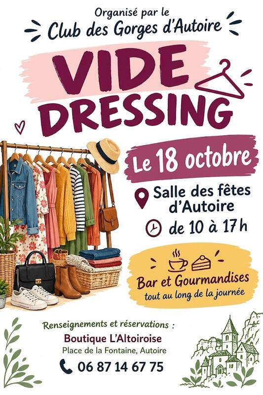 Vide dressing à Autoire