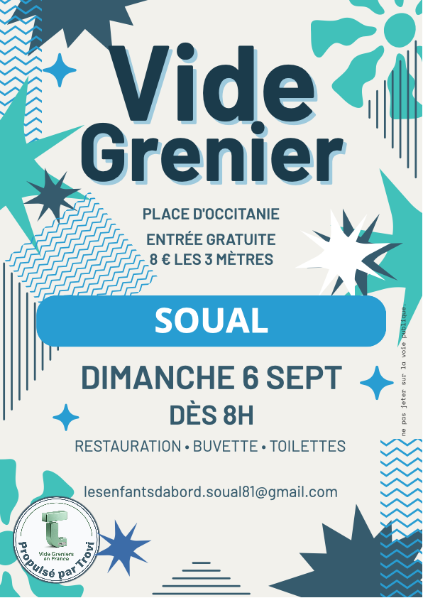 Vide grenier soual