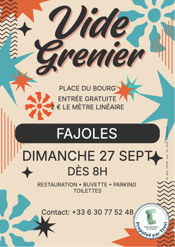 Vide grenier | Fajoles