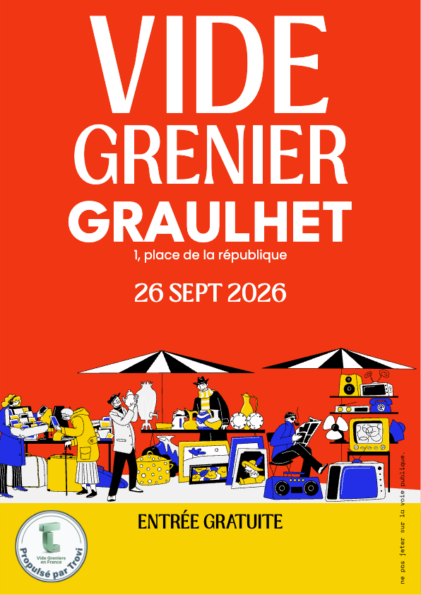 Le vide grenier du près de millet à Graulhet
