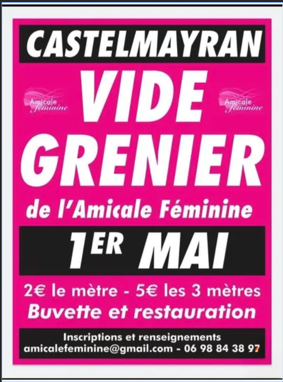 Vide grenier | Castelmayran
