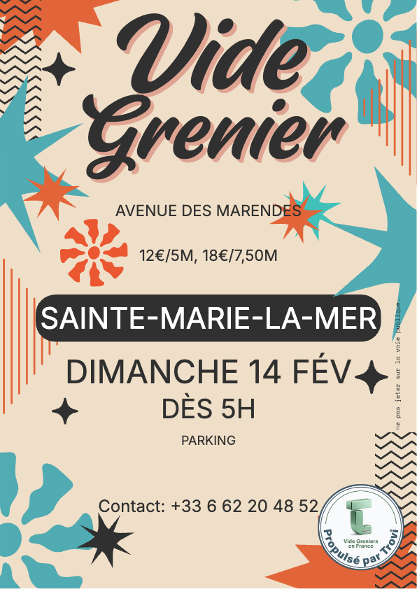 Vide grenier PARKING OMEGA