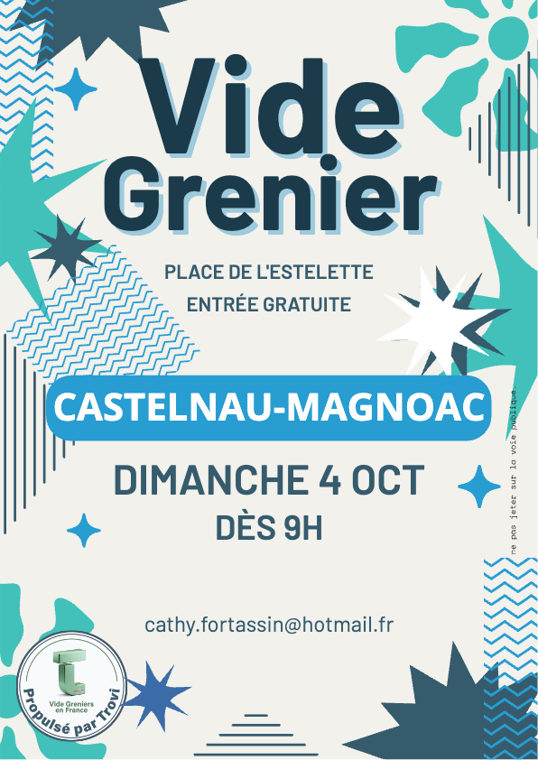 Vide grenier à Castelnau-Magnoac