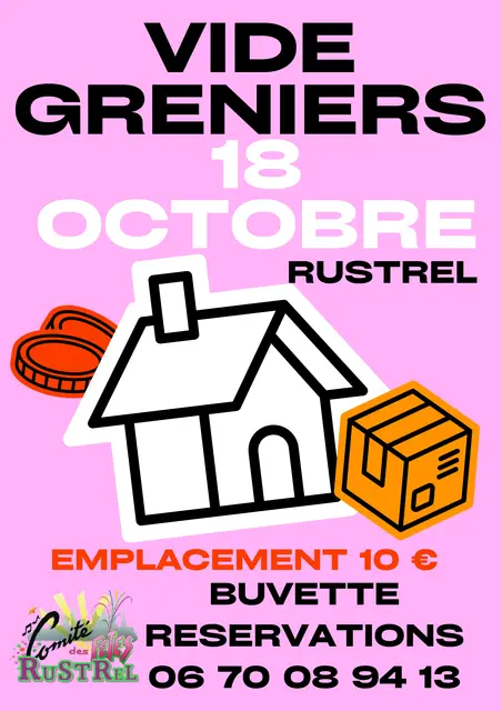 Vide Grenier à Rustrel