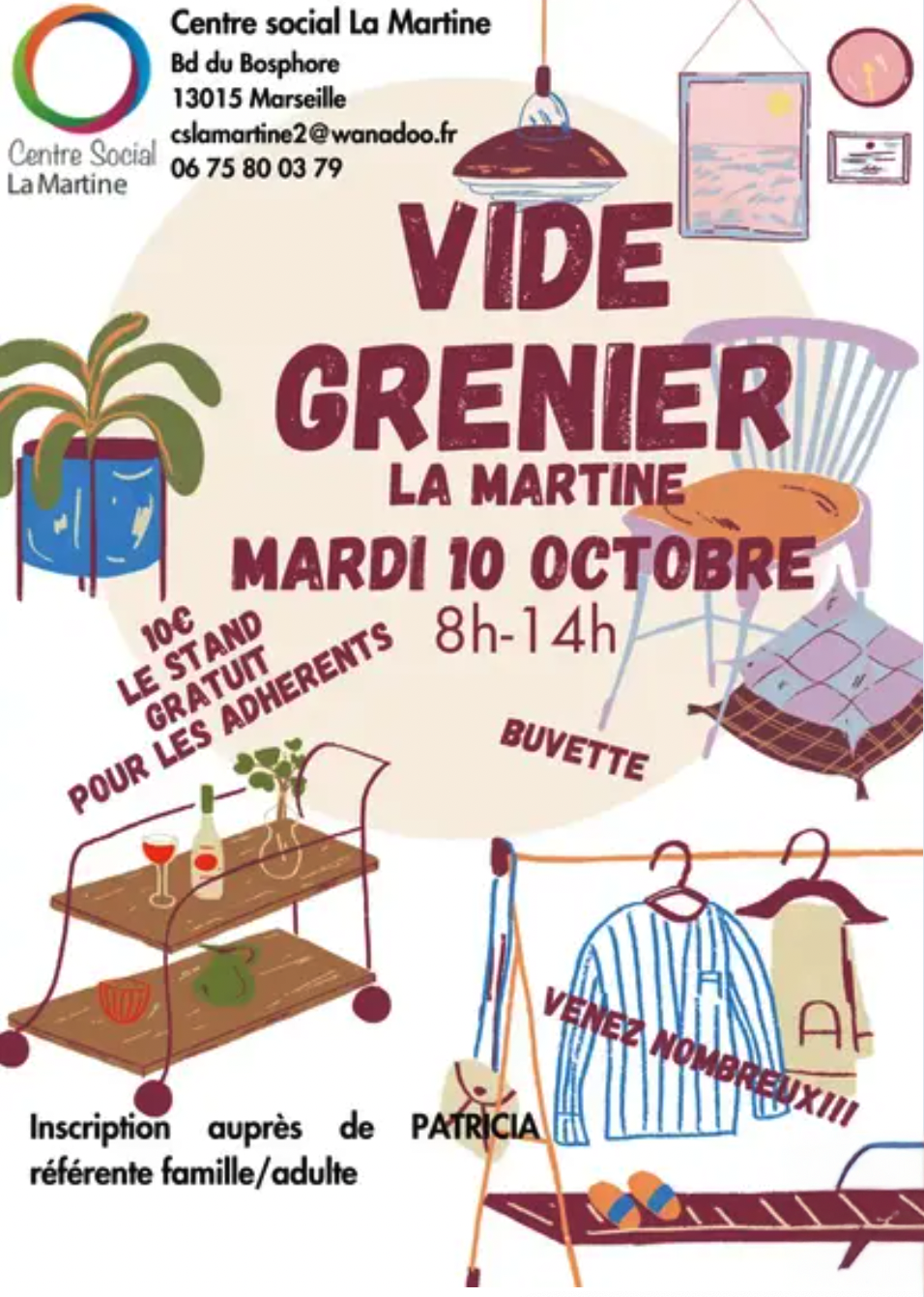 VIDE GRENIER LA MARTINE