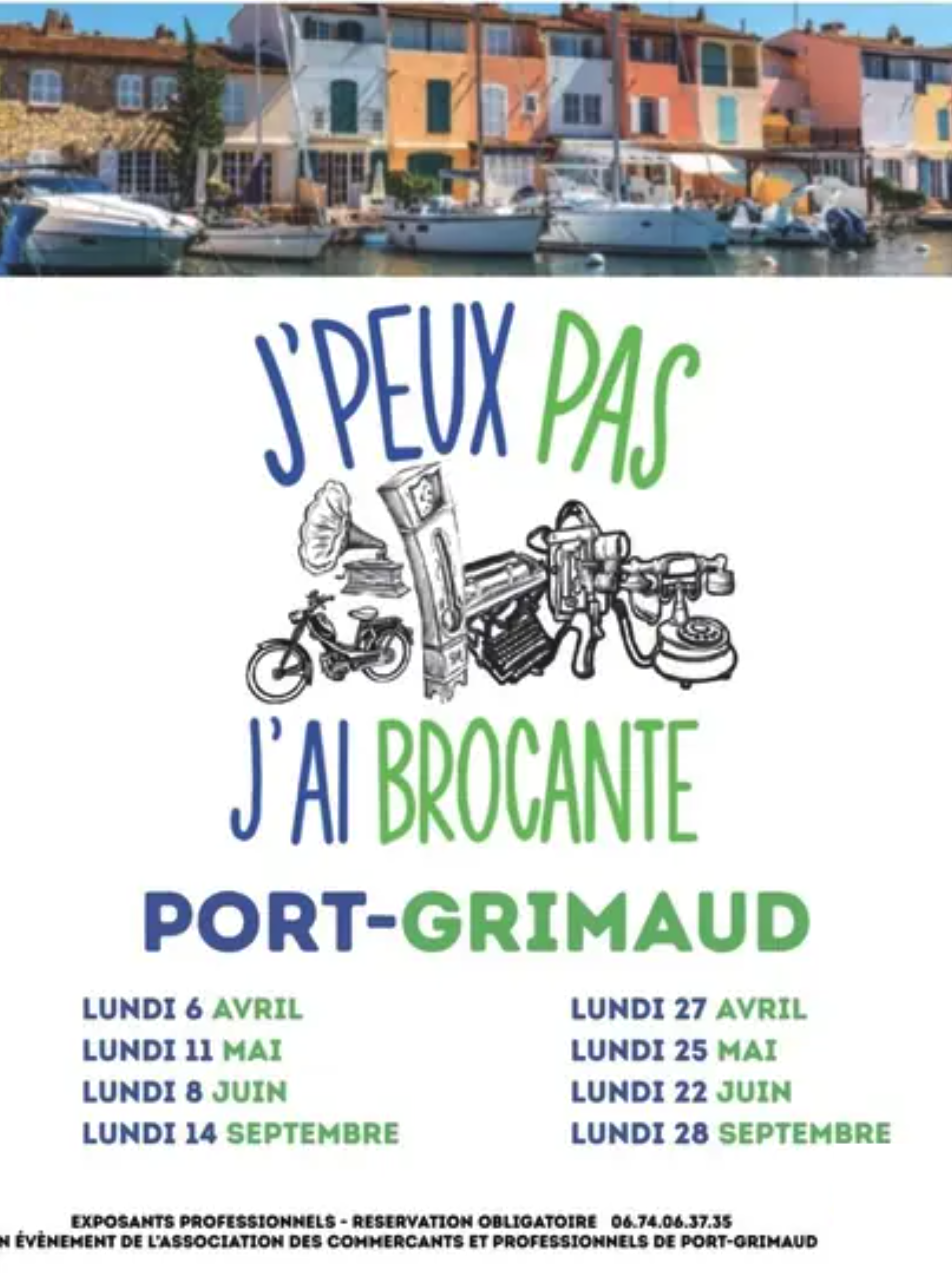 Brocante de Port-Grimaud
