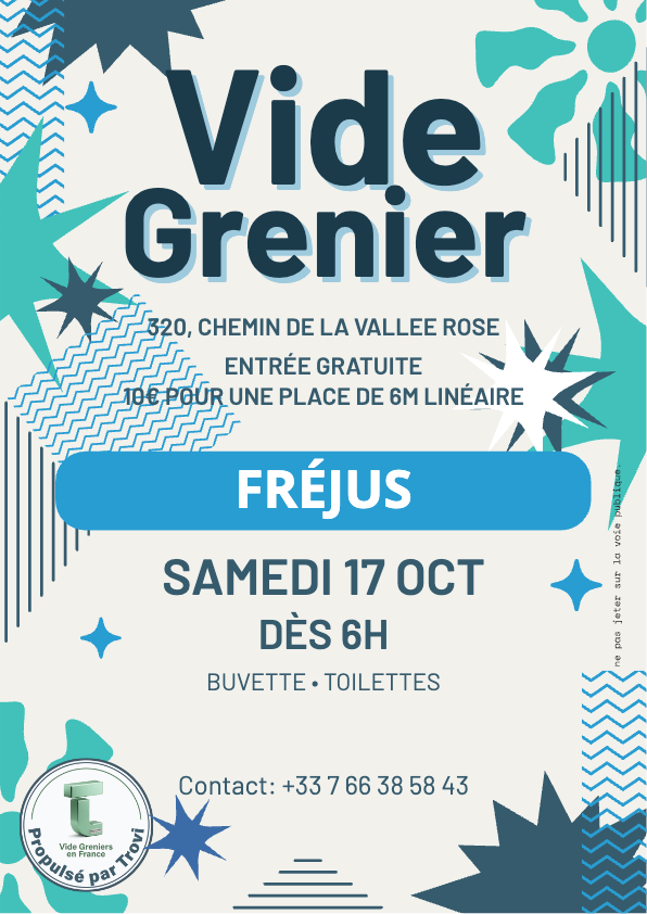 Vide-grenier du coeur à Fréjus