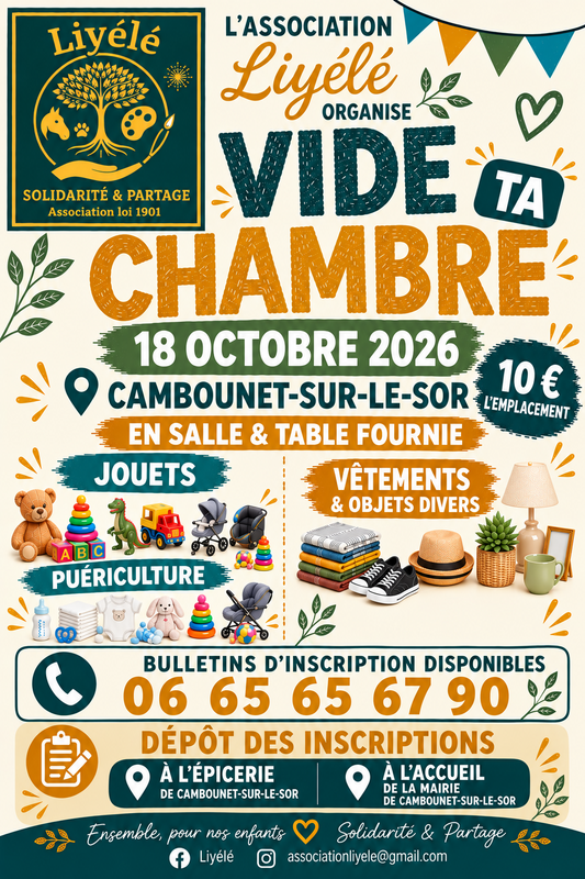 Vide ta chambre | Cambounet-sur-le-Sor