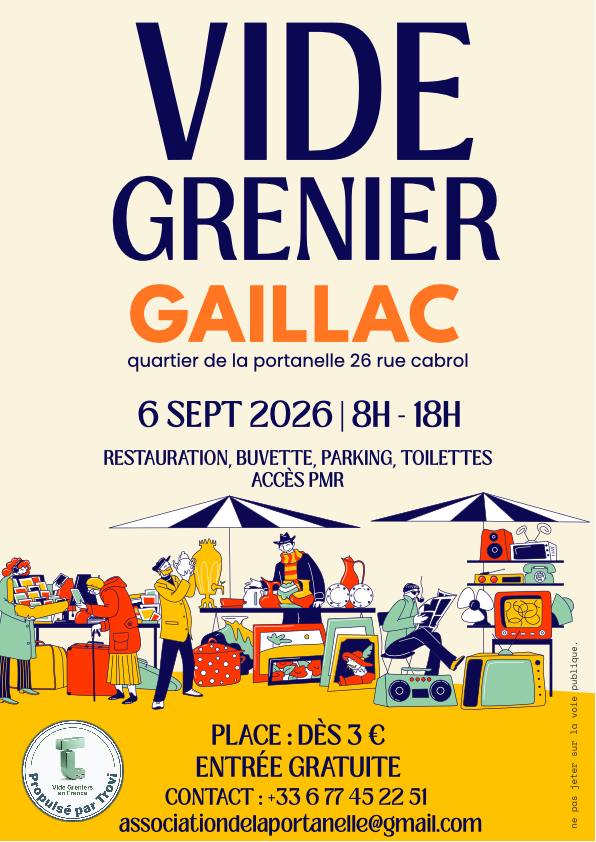 Le Grand Vide Grenier de la Portanelle