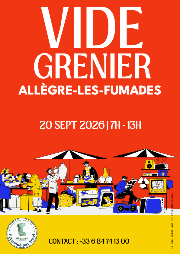 Vide grenier hebdomadaire