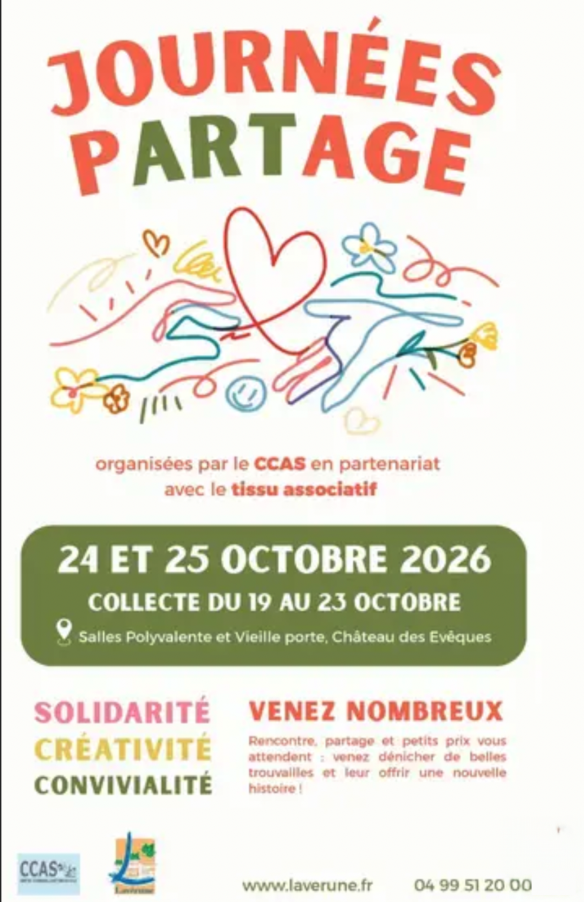 Journées Partage à Lavérune