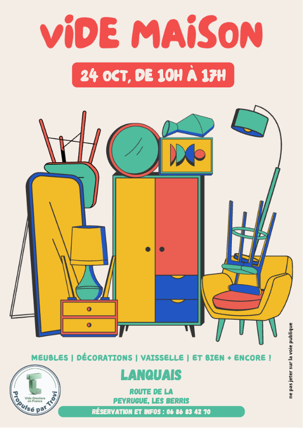 Vide maison à Lanquais