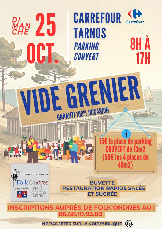 VIDE GRENIER à Tarnos