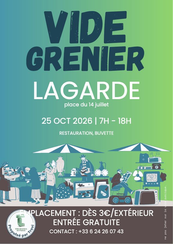 Vide Grenier à Lagarde