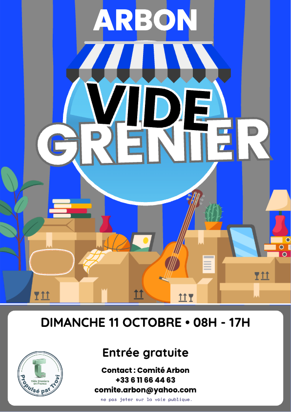 Vide-grenier à Arbon