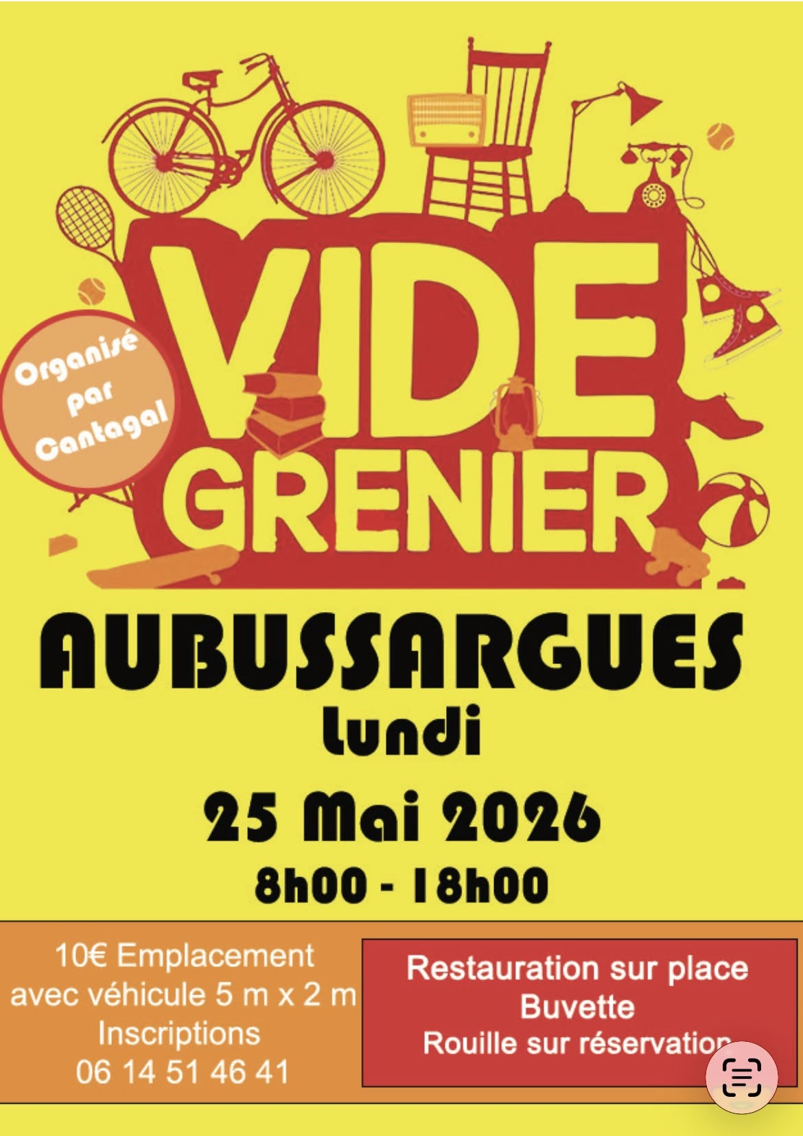 Vide Grenier à Aubussargues