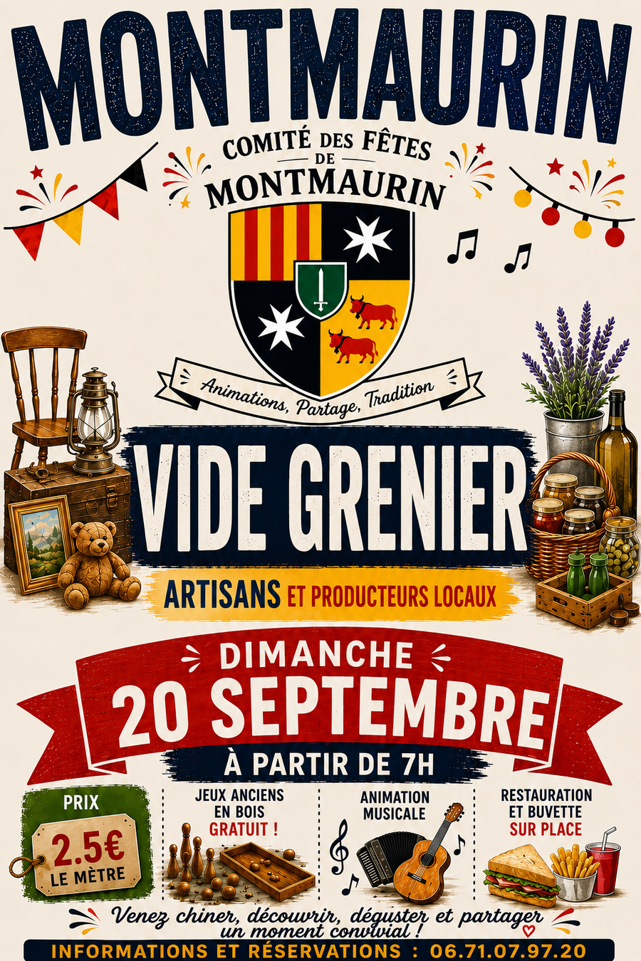 Vide grenier | Montmaurin