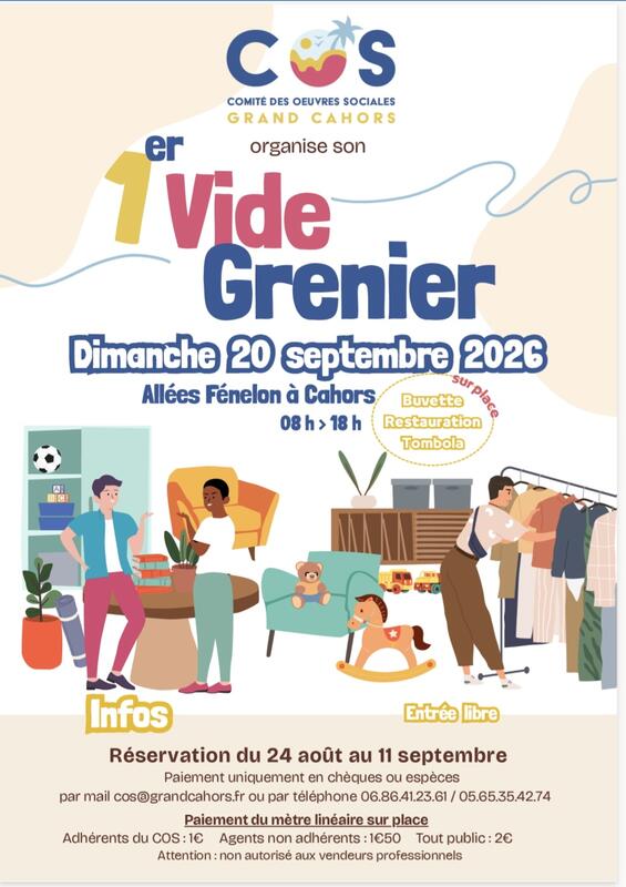 1er Vide-greniers du COS