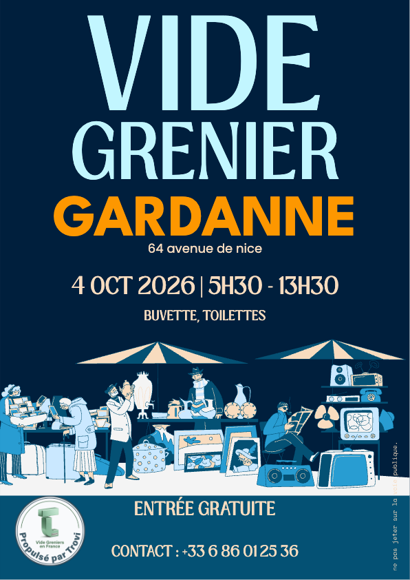 Vide grenier LES HIPPOS à GARDANNE