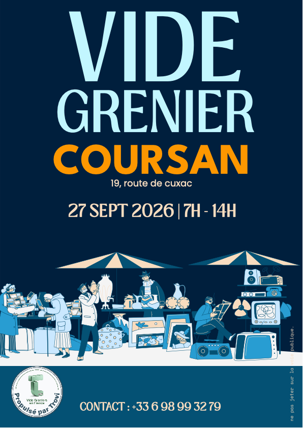 Vide grenier permanent | Coursan