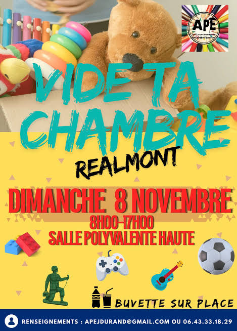 VIDE TA CHAMBRE à Réalmont
