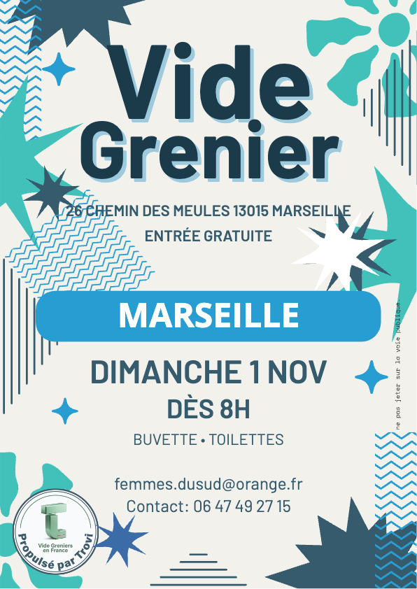Vide grenier à Marseille