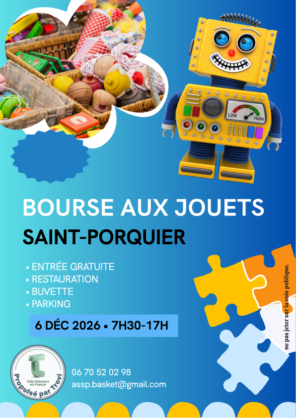 Bourse aux jouets à Saint-Porquier