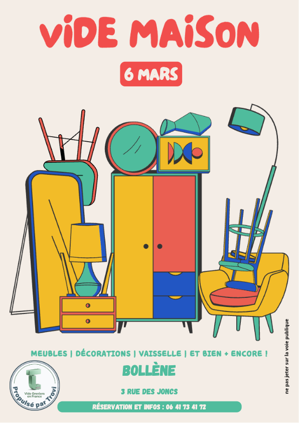 Vide maison à Bollène