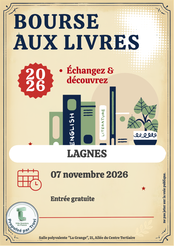 Vente de livres d'occasion à Lagnes