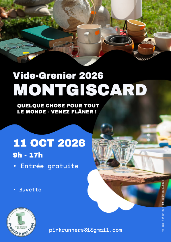Vide grenier à Montgiscard