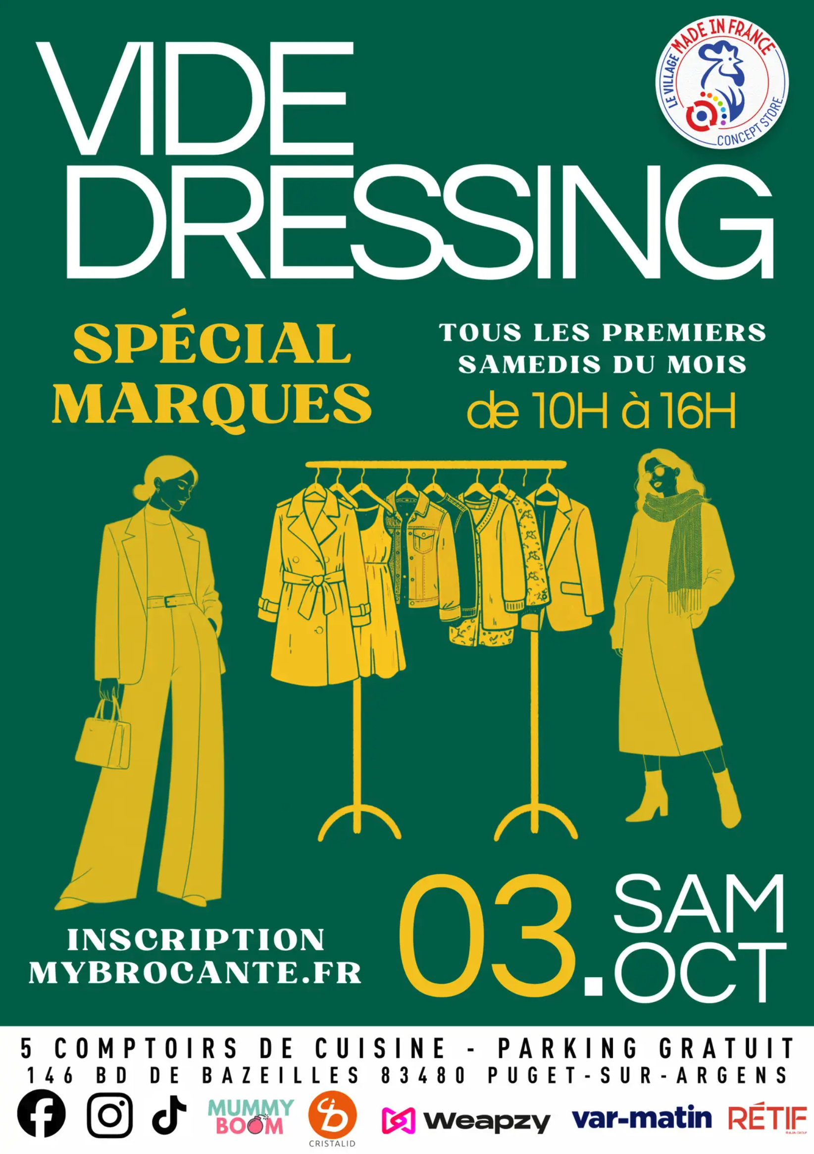 VIDE DRESSING Spécial Marques