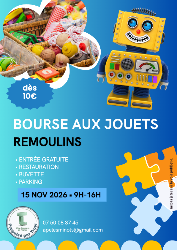 BOURSE AUX JOUETS PUERICULTURE VETEMENTS ENFANTS à Remoulins