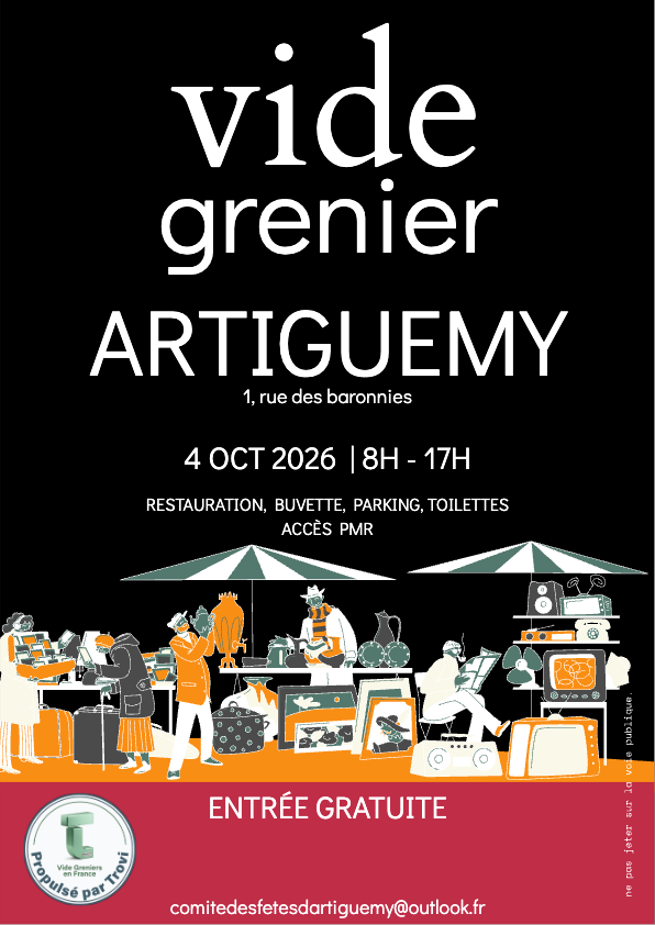 VIDE GRENIER à ARTIGUEMY