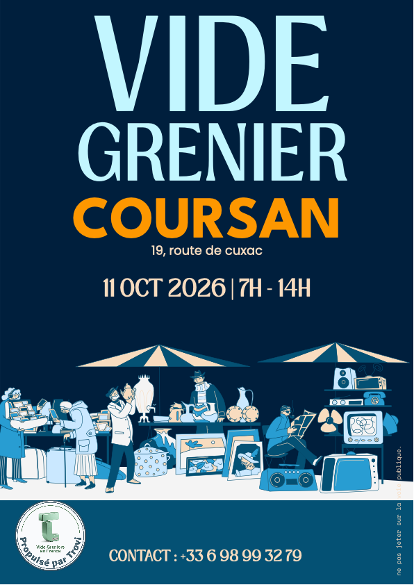 Vide grenier permanent | Coursan