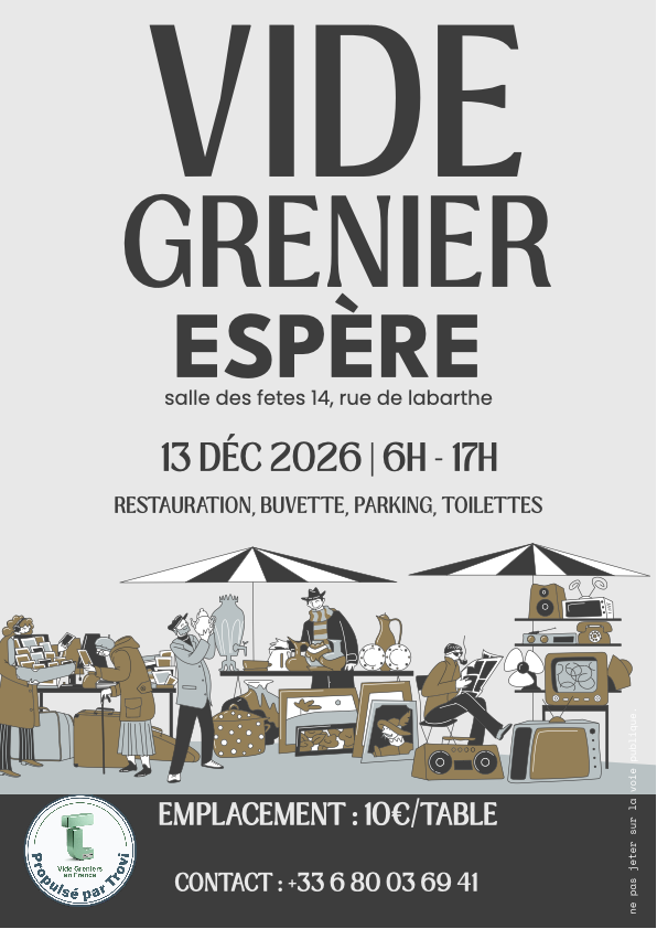 Brocante vide grenier