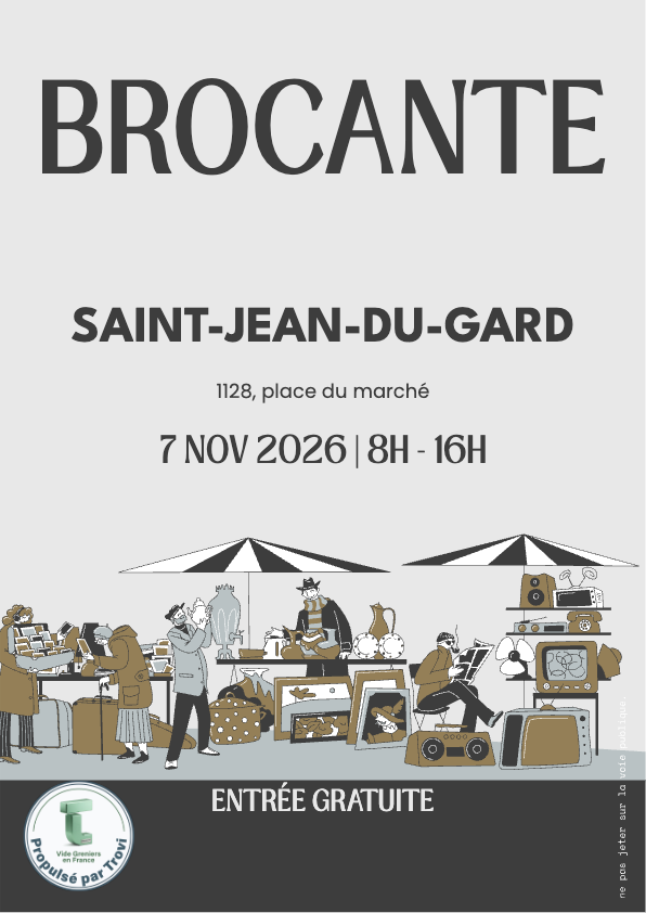 Brocante d'automne à Saint-Jean-du-Gard