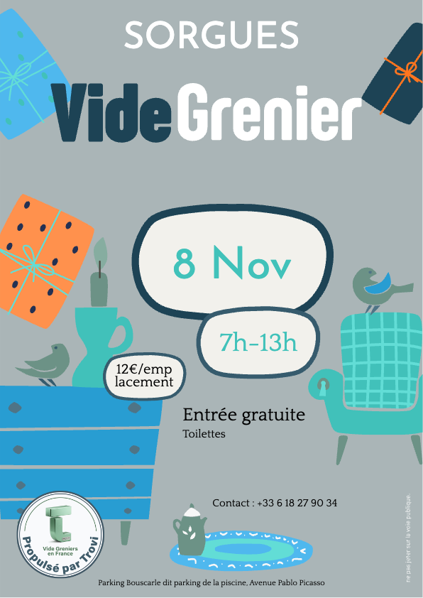 Vide grenier Occas'Où à Sorgues