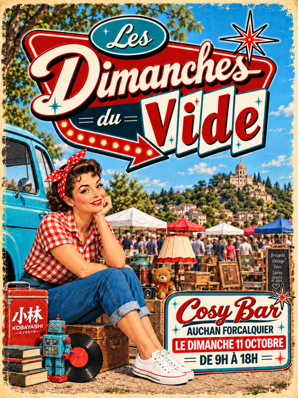 LES DIMANCHES DU VIDE #01 à Forcalquier