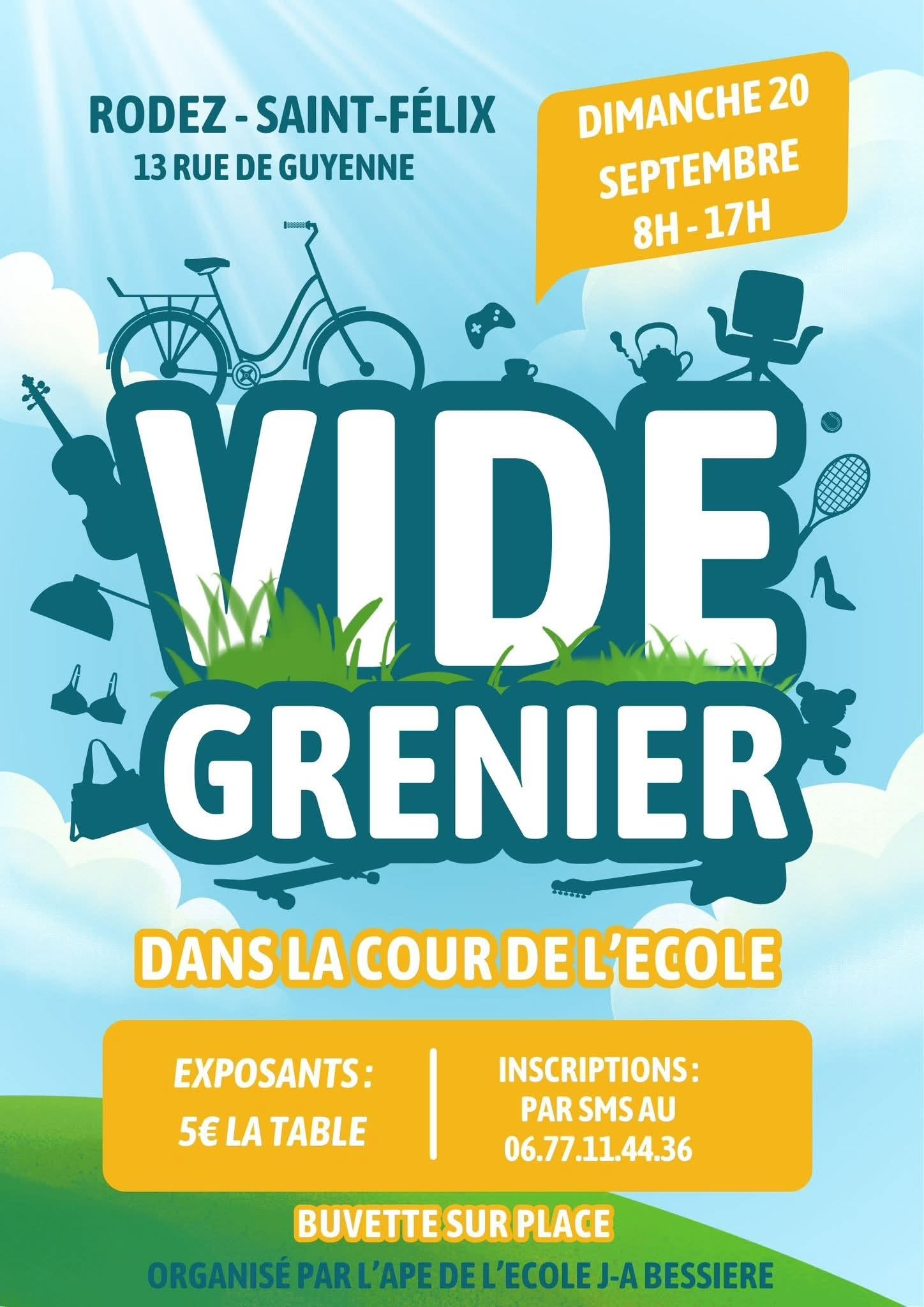 Vide Grenier APE Jean Albert Bessière RODEZ