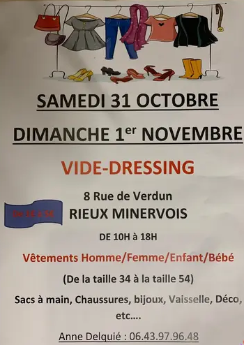 Vide dressing Automne-hiver à Rieux-Minervois