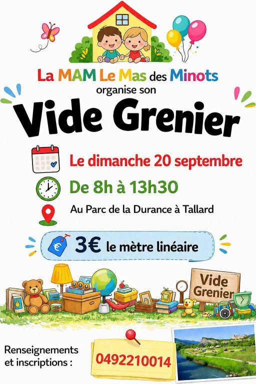 Vide grenier | Tallard