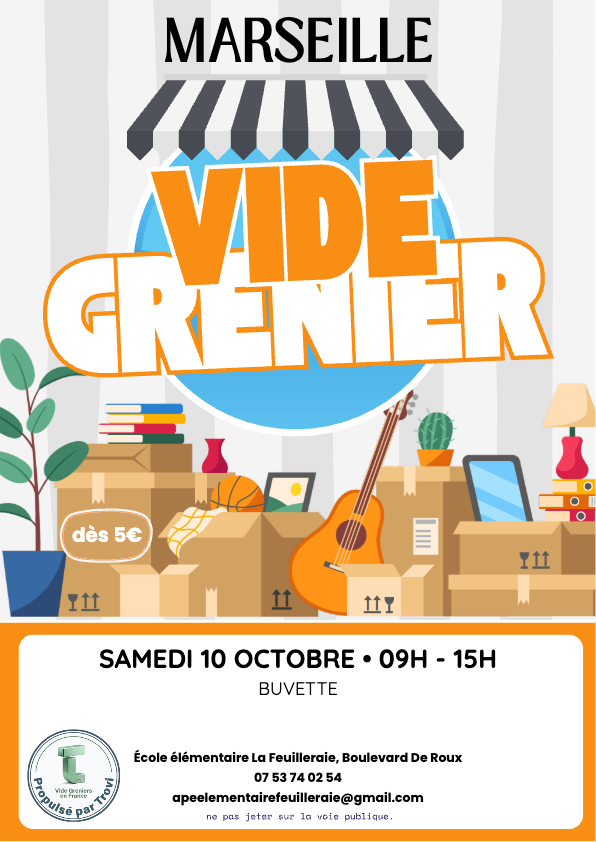 VIDE GRENIER à Marseille