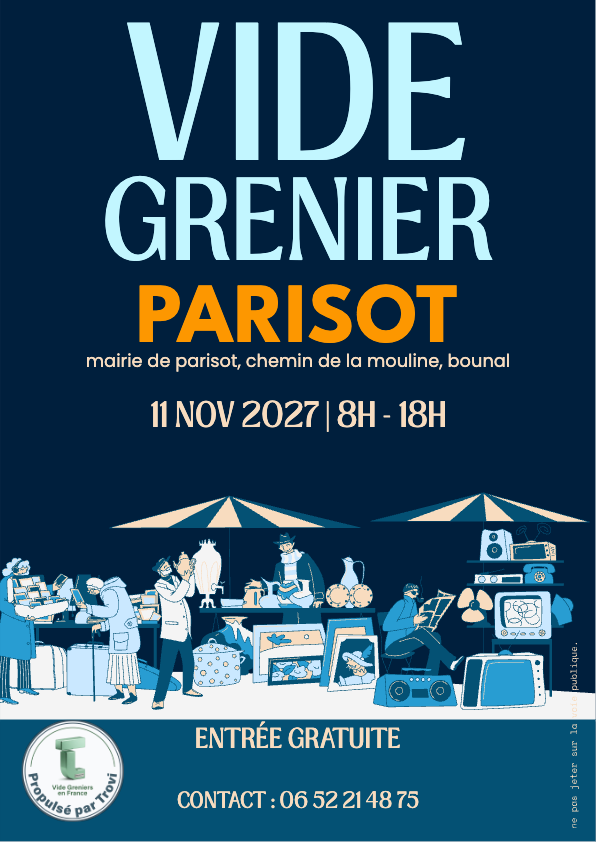 Vide grenier à Parisot