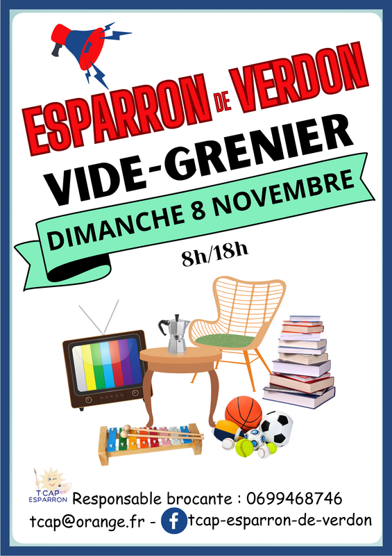 Vide-grenier | Esparron-de-Verdon