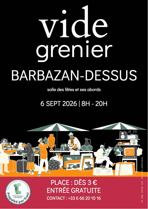 Vide grenier de l'esca rugby coteaux de l'arrêt