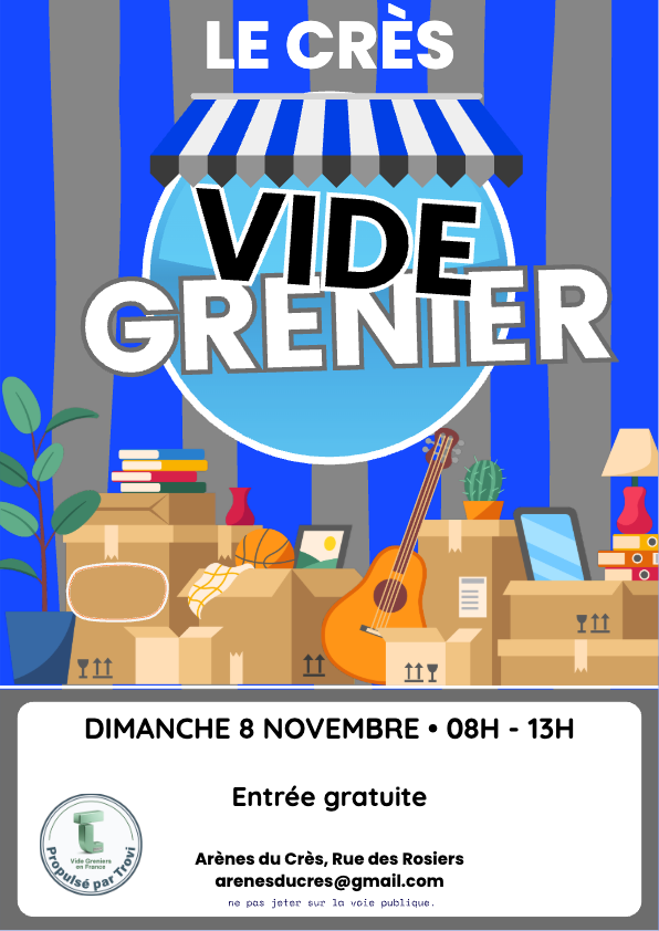 Vide grenier Vide dressing à Le Crès