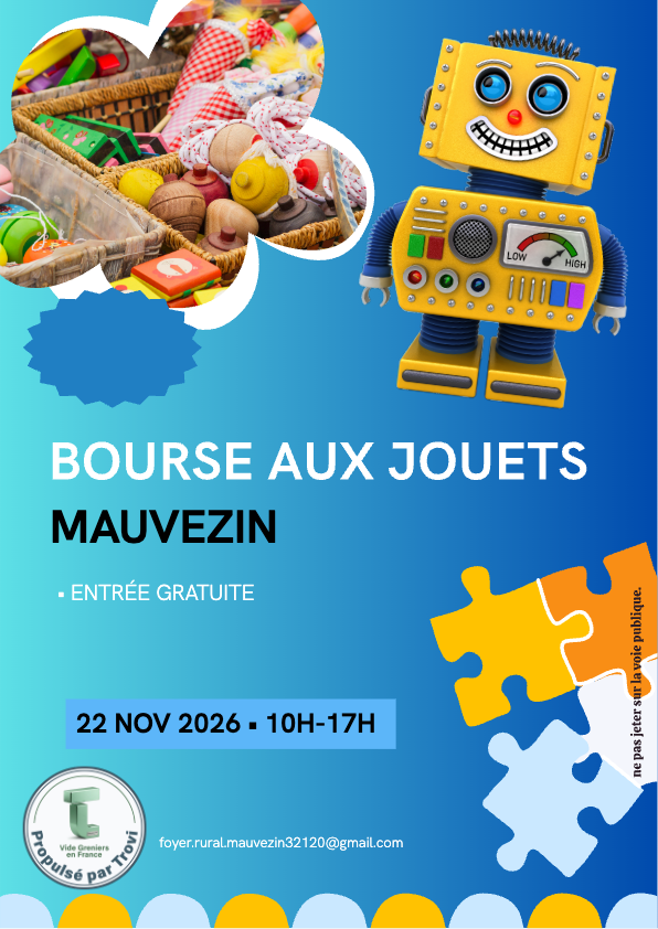 Bourse aux jouets à Mauvezin