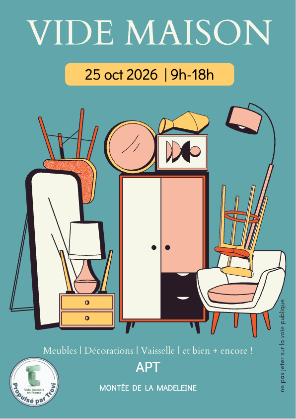 Vide maison à Apt